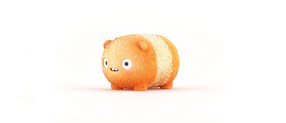 Boris the hamster Cheeto illustration