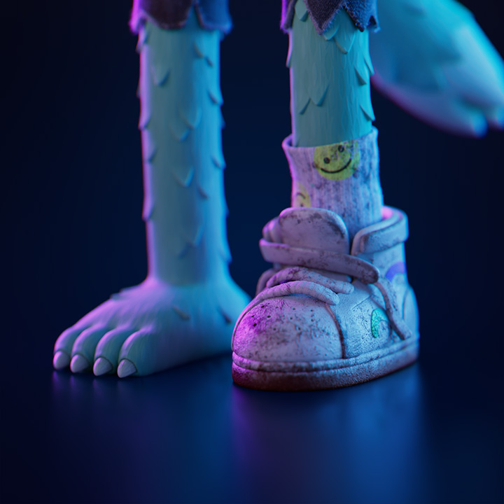 Zombie Sneaker Crop Image